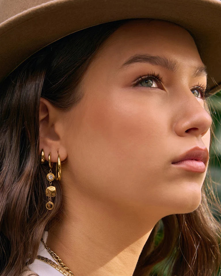 Elysian Collective Arms of Eve Indie Gold Earring