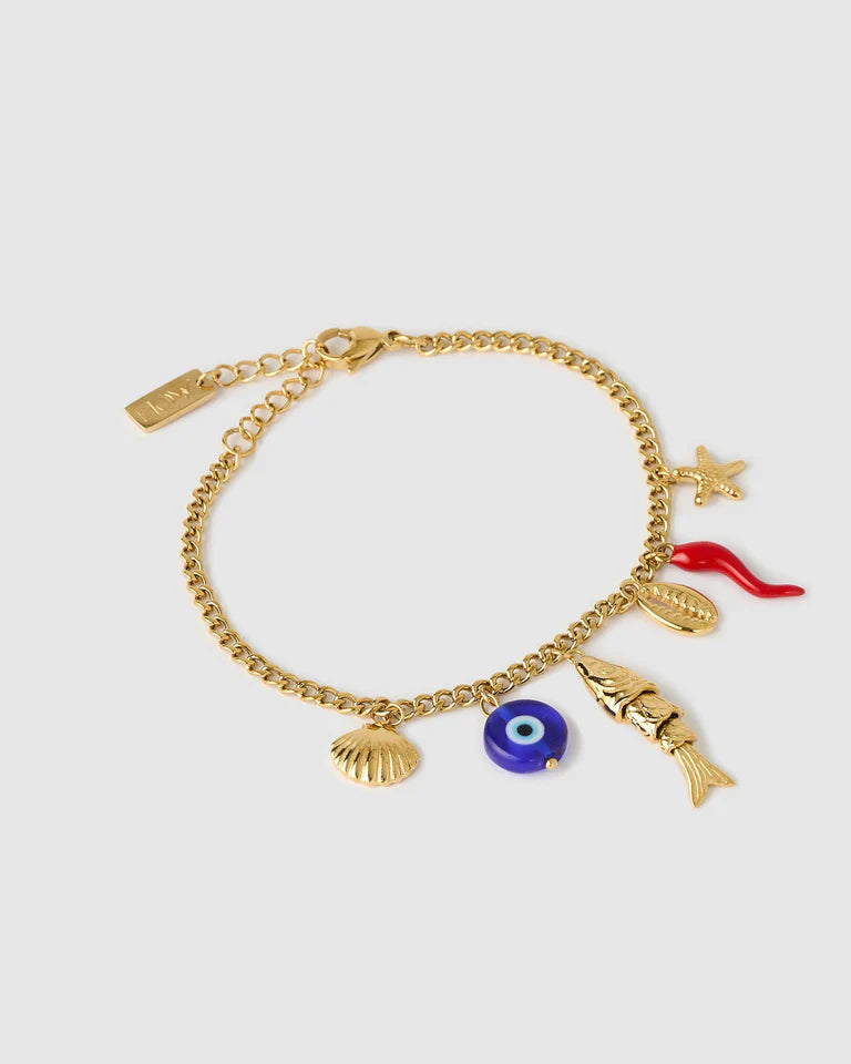 Elysian Collective Arms of Eve Oceanus Charm Bracelet