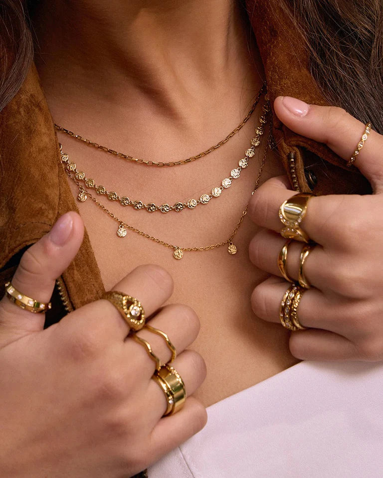 Elysian Collective Arms of Eve Zahara Gold Necklace