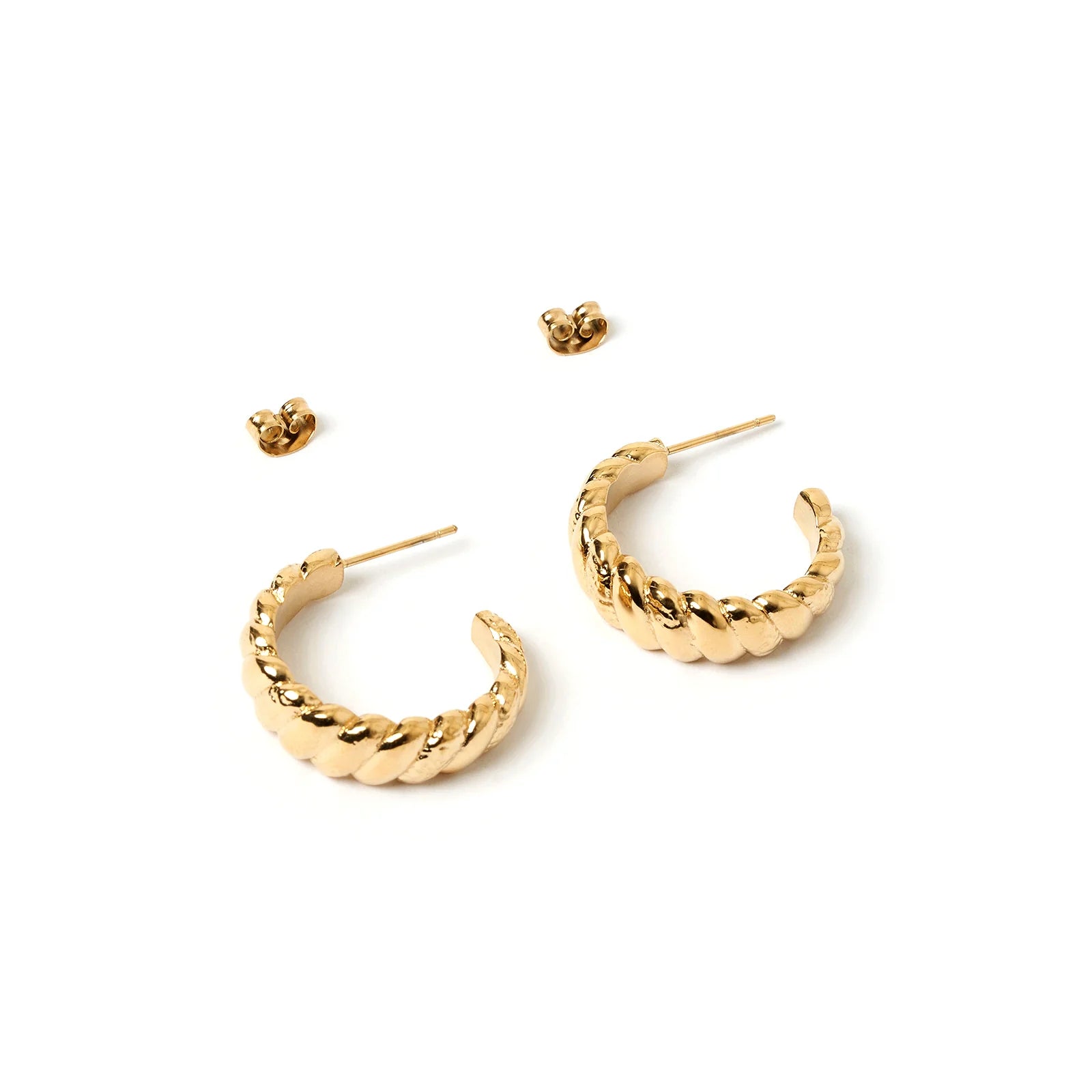 Elysian Collective Arms of Eve Tilly Gold Hoop Earrings