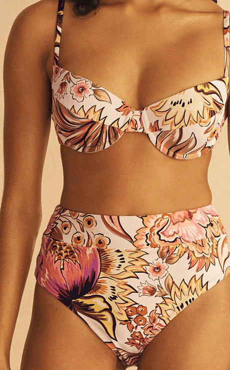 Elysian Collective Aur Ocea Bel Fiore Balconette Bikini Top