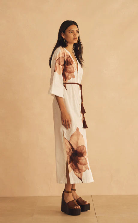 Elysian Collective Aur Ocea Stillsta Plunge Resort Dress