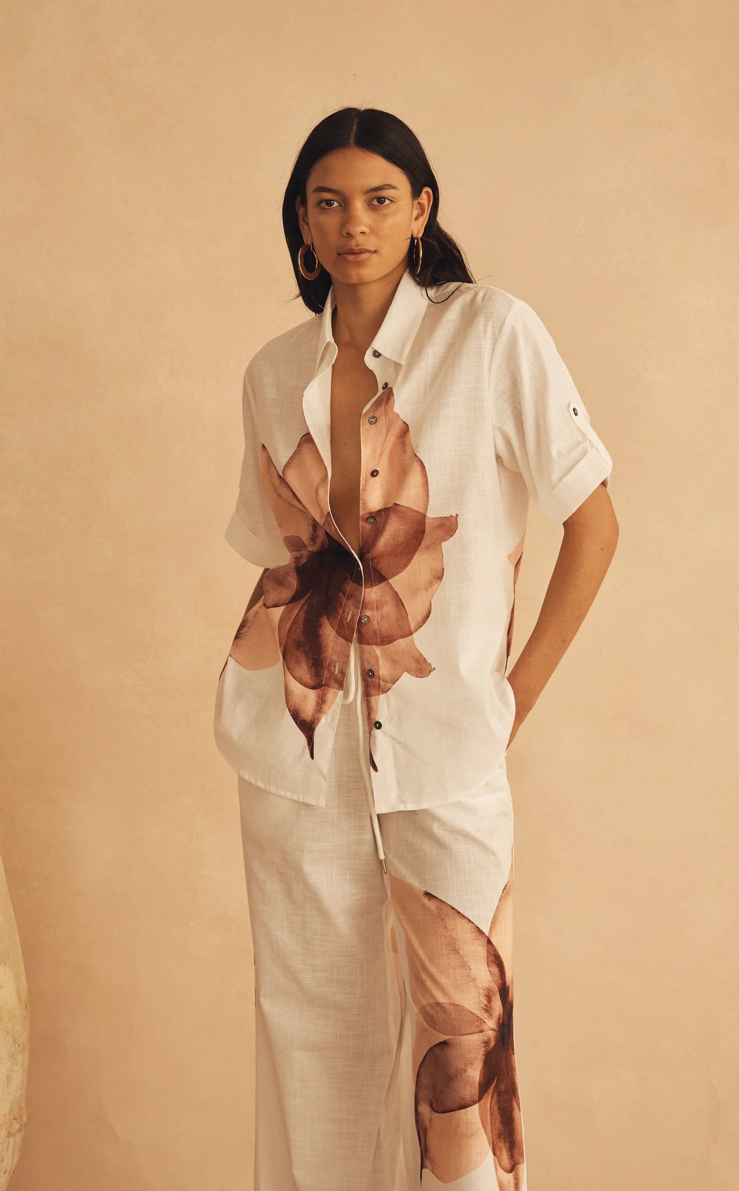 Elysian Collective Aur Ocea Stillsta Short Sleeve Shirt 