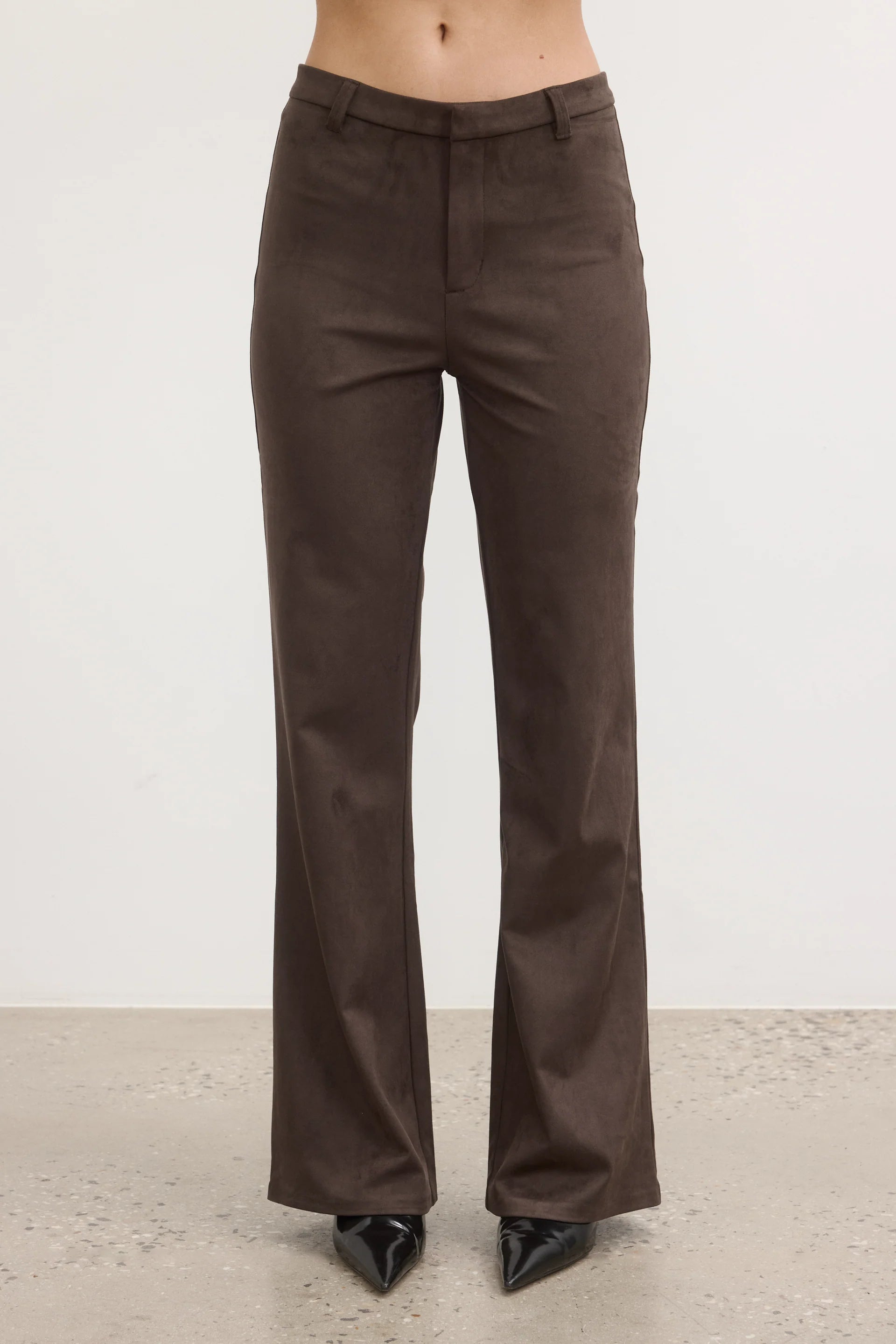 Elysian Collective Bayse Brand Bea Pant Dark Ashen