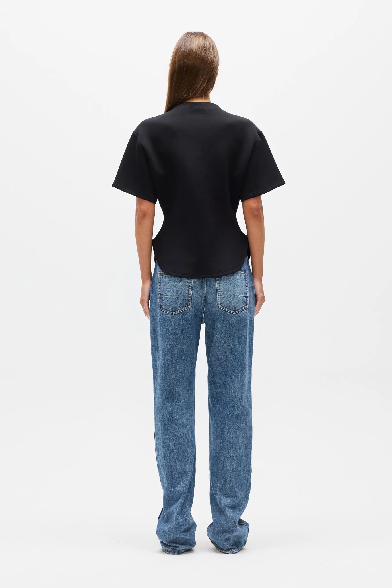 Elysian Collective Bayse Brand Esther T Shirt Black