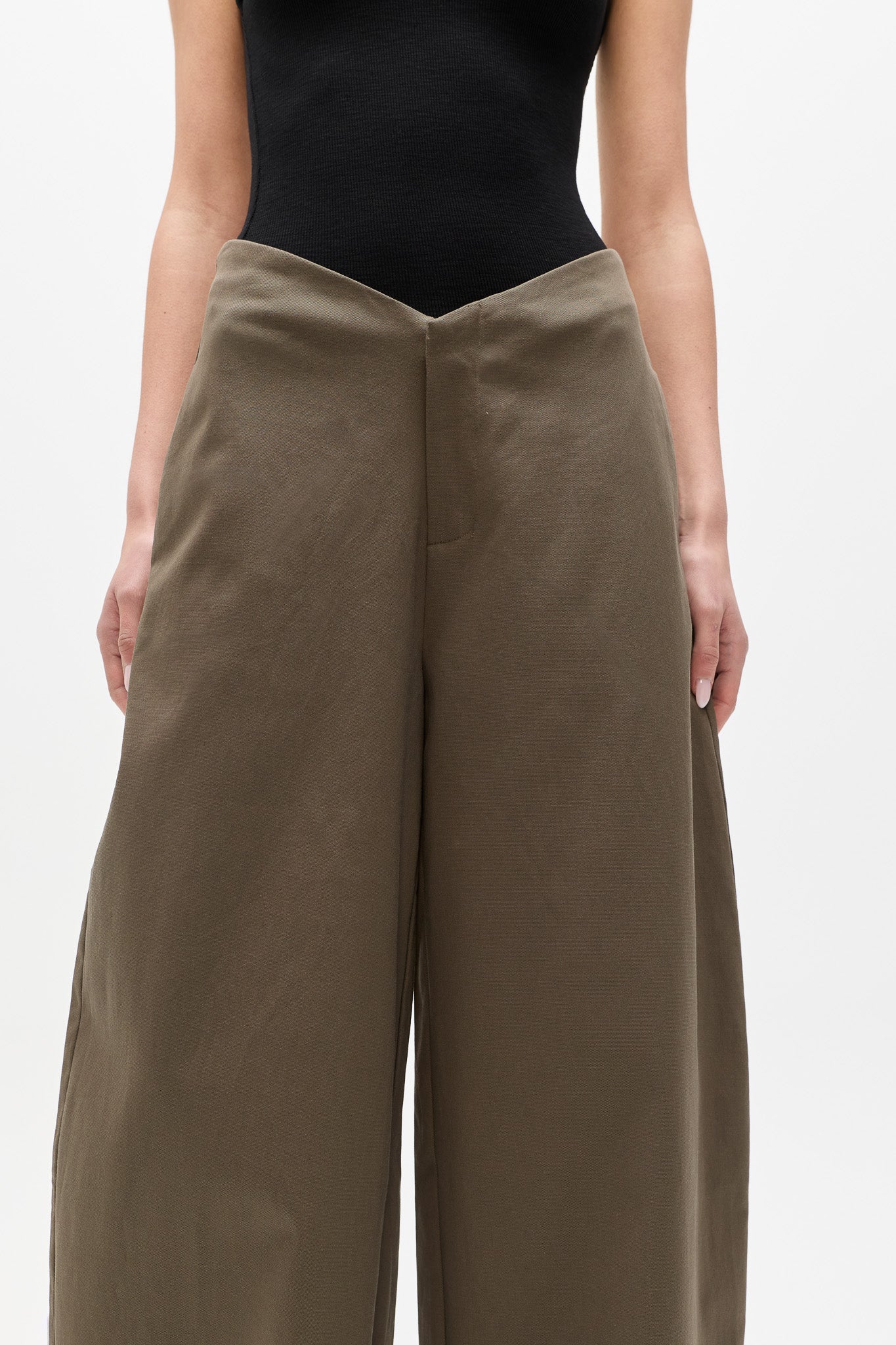 Elysian Collective Bayse Brand Harris Pant Olive