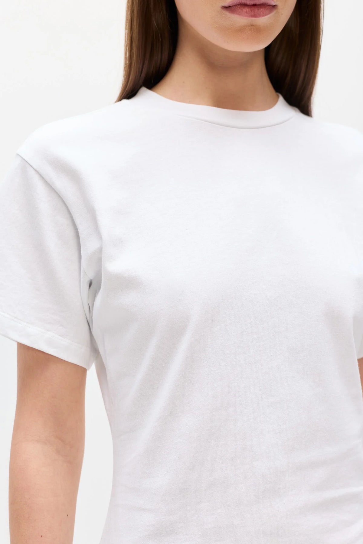 Elysian Collective Bayse Brand Java Top White