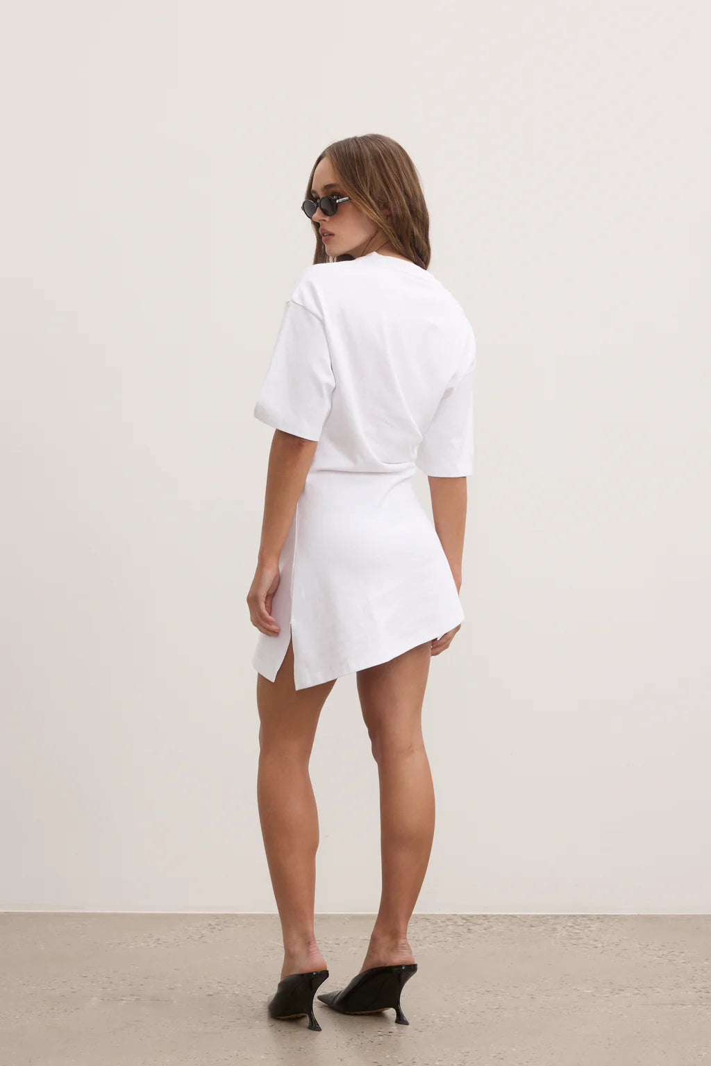 Elysian Collective Bayse Brand Joanna Dress White