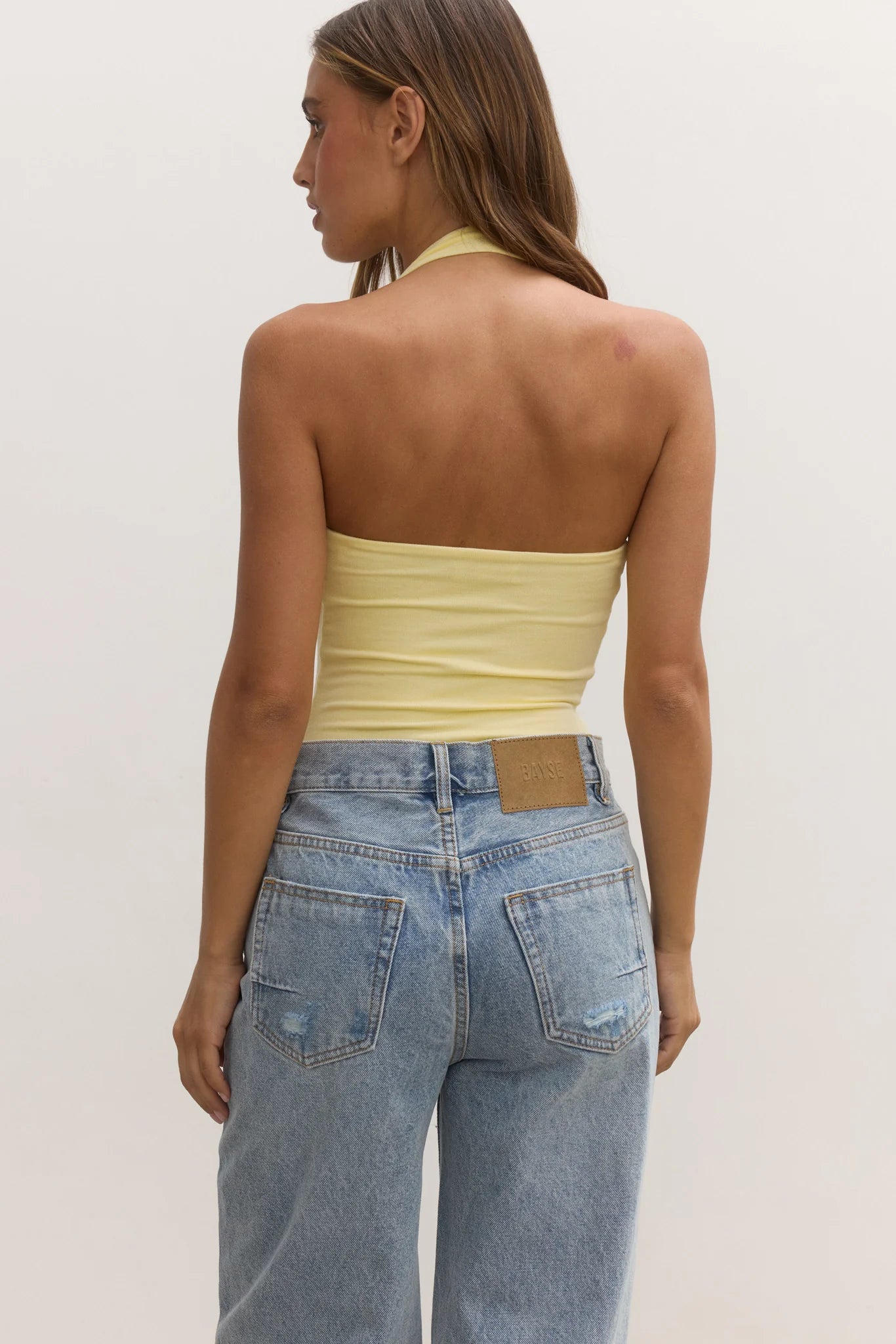 Elysian Collective Bayse Brand Karlita Bodysuit Lemon