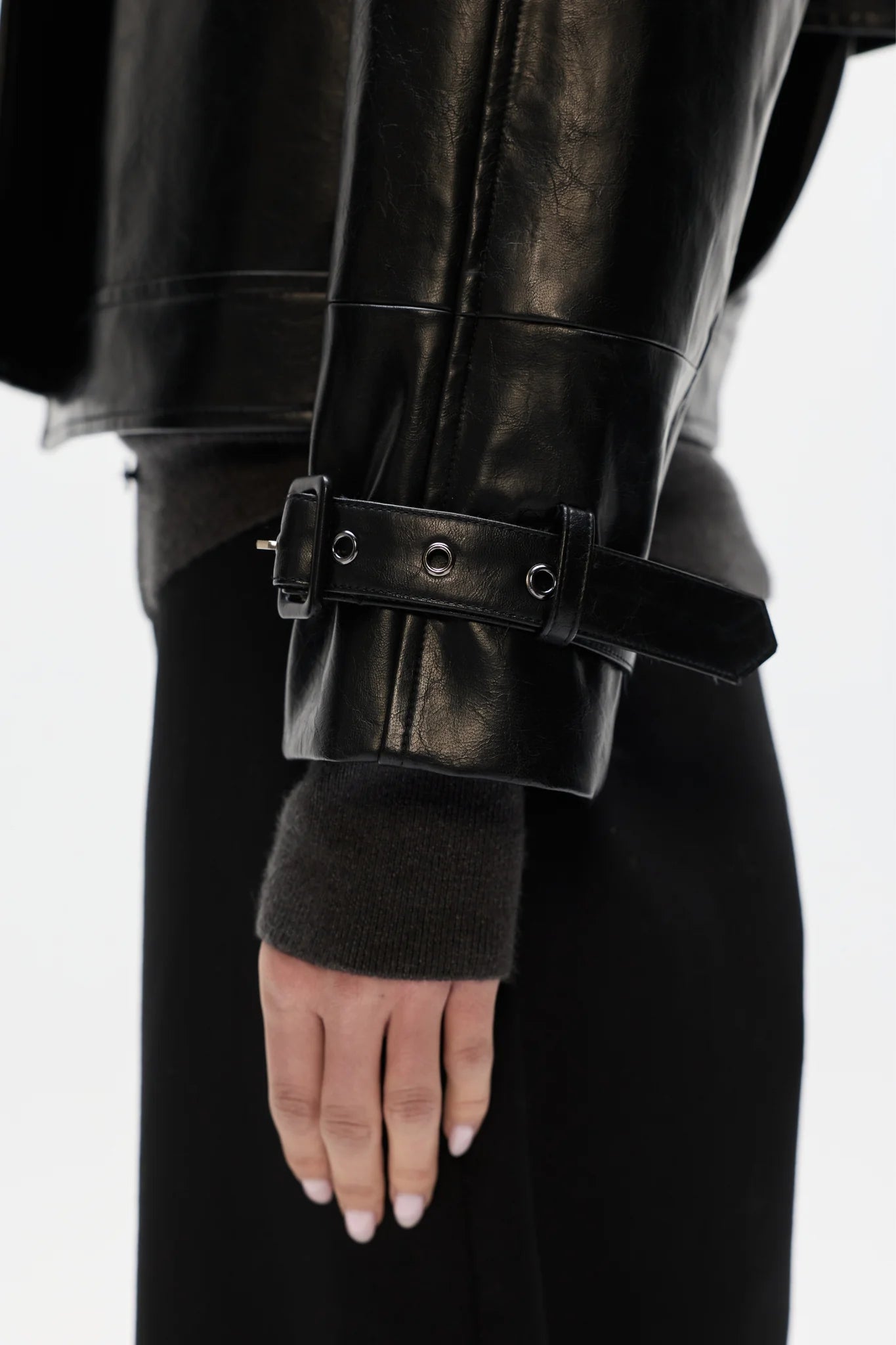 Elysian Collective Bayse Brand Knox Bomber Black