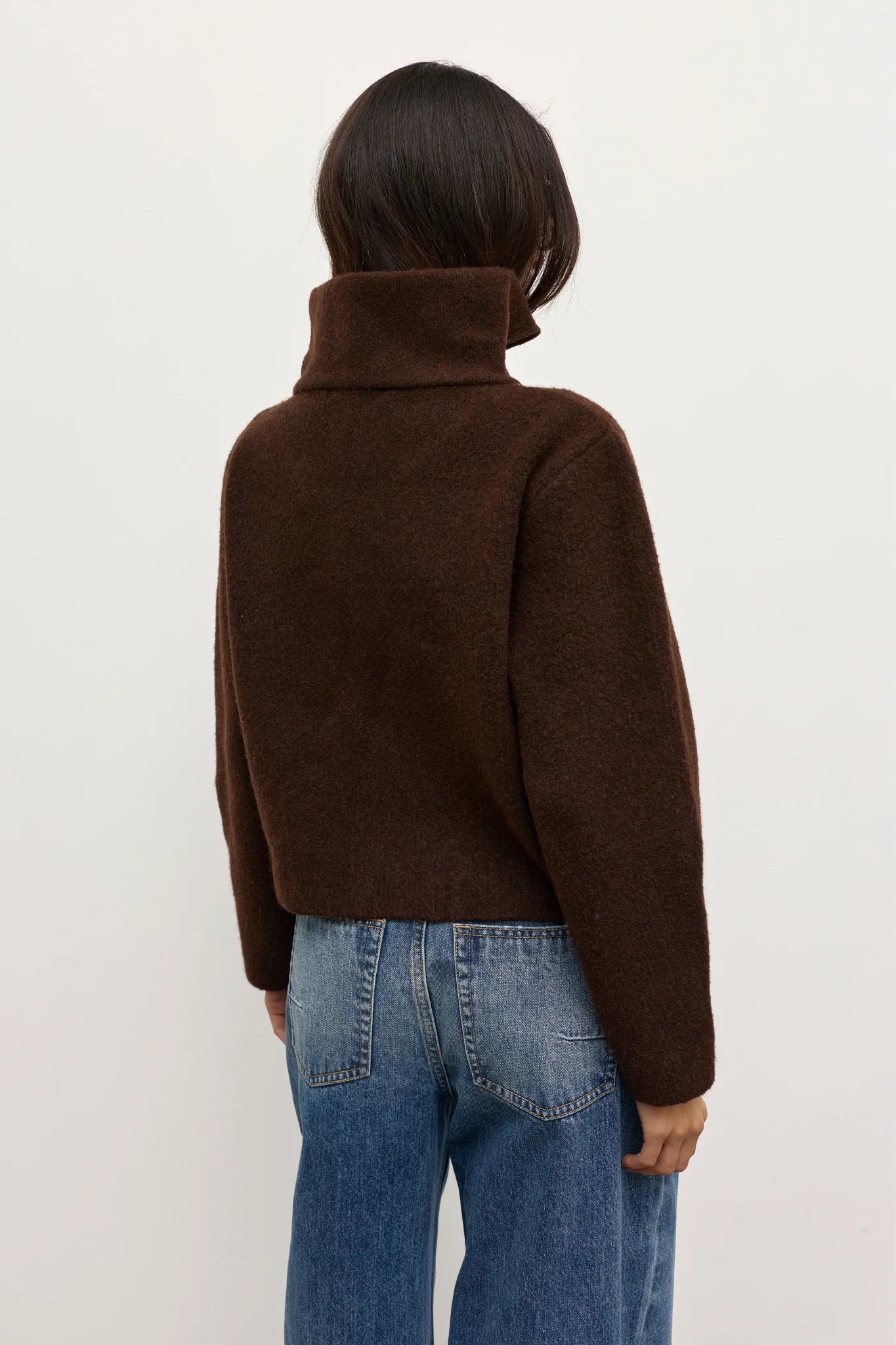 BAYSE BRAND - RIVA QUARTER ZIP (CHOCOLATE)