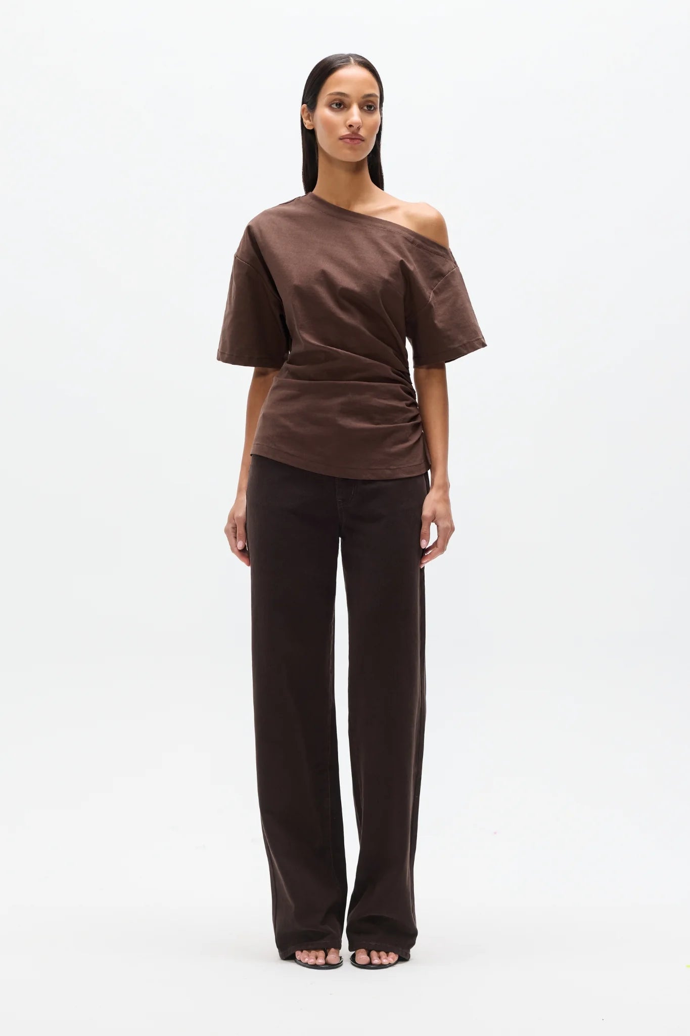 Elysian Collective Bayse Brand Suki Top Chocolate