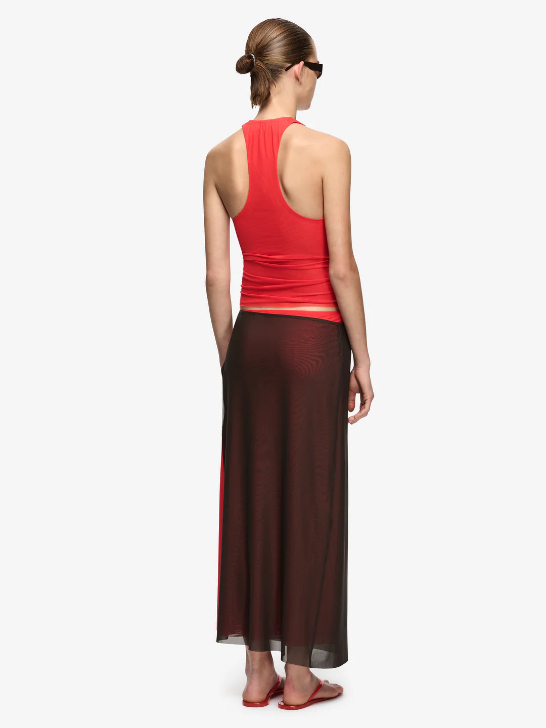 Elysian Collective Bec and Bridge Alyna Racer Top Flame