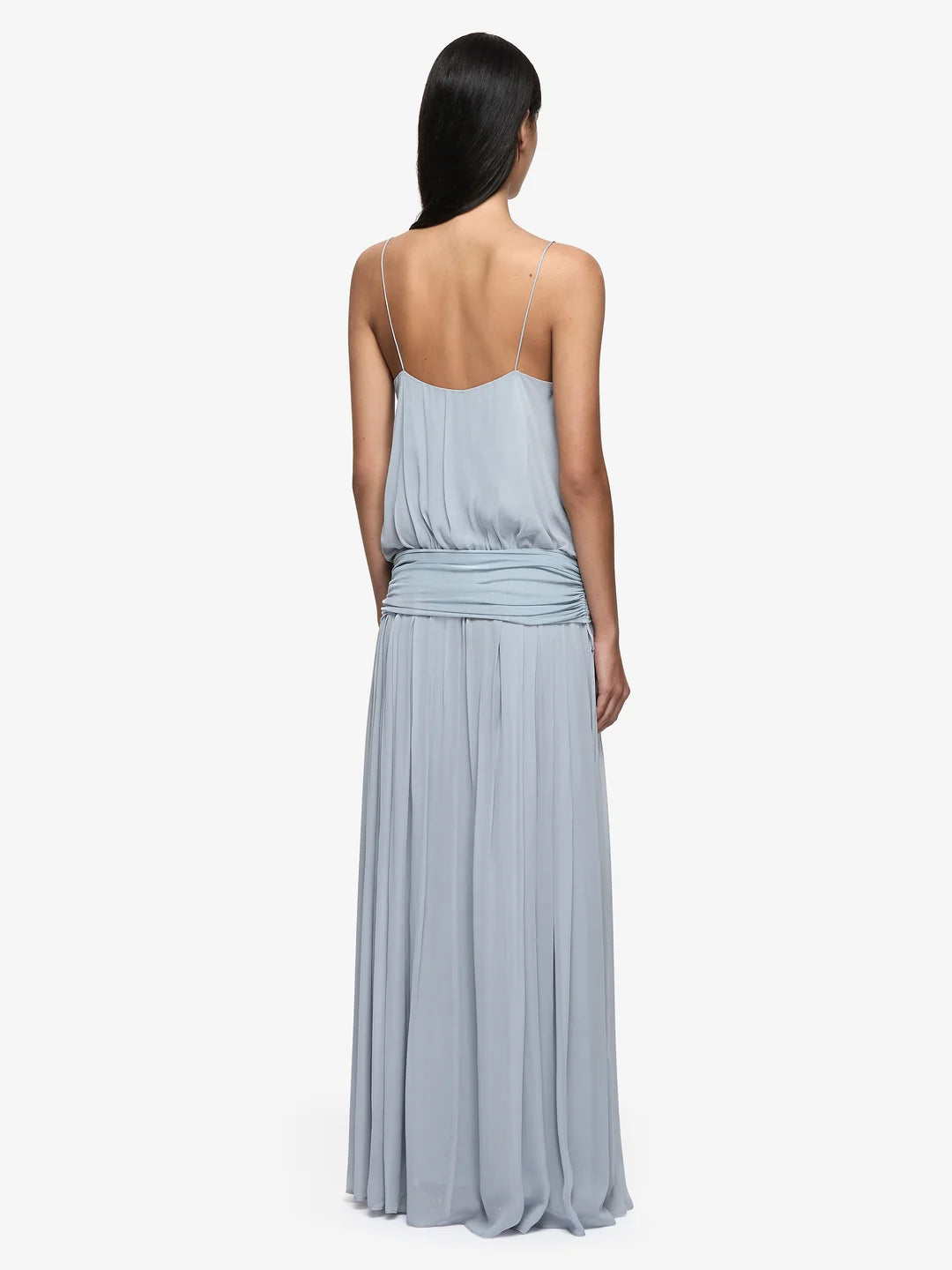 Elysian Collective Bec And Bridge Camille Blouson Dress Cloud Blue