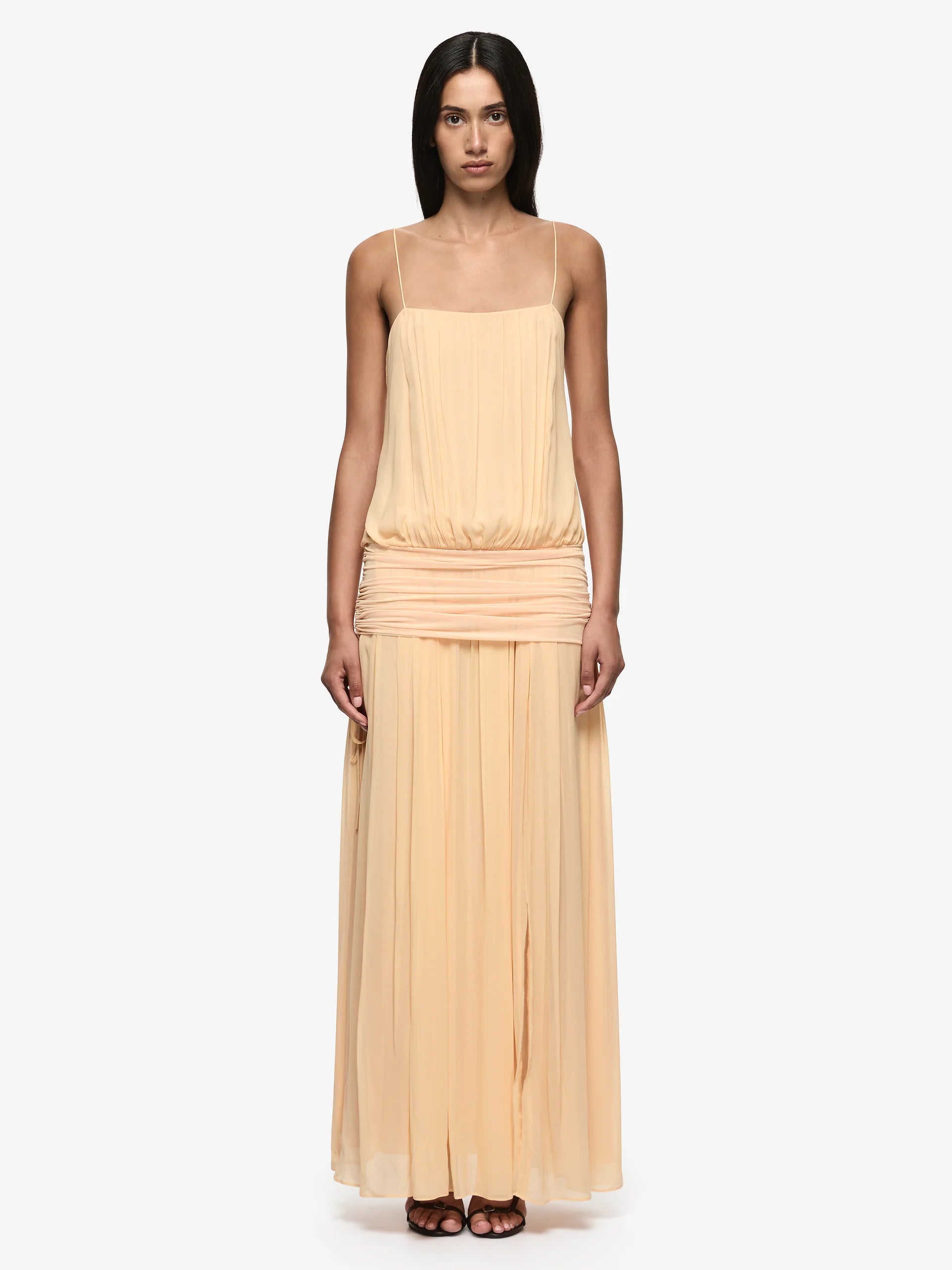 Elysian Collective Bec + Bridge Camille Blouson Dress Sherbet