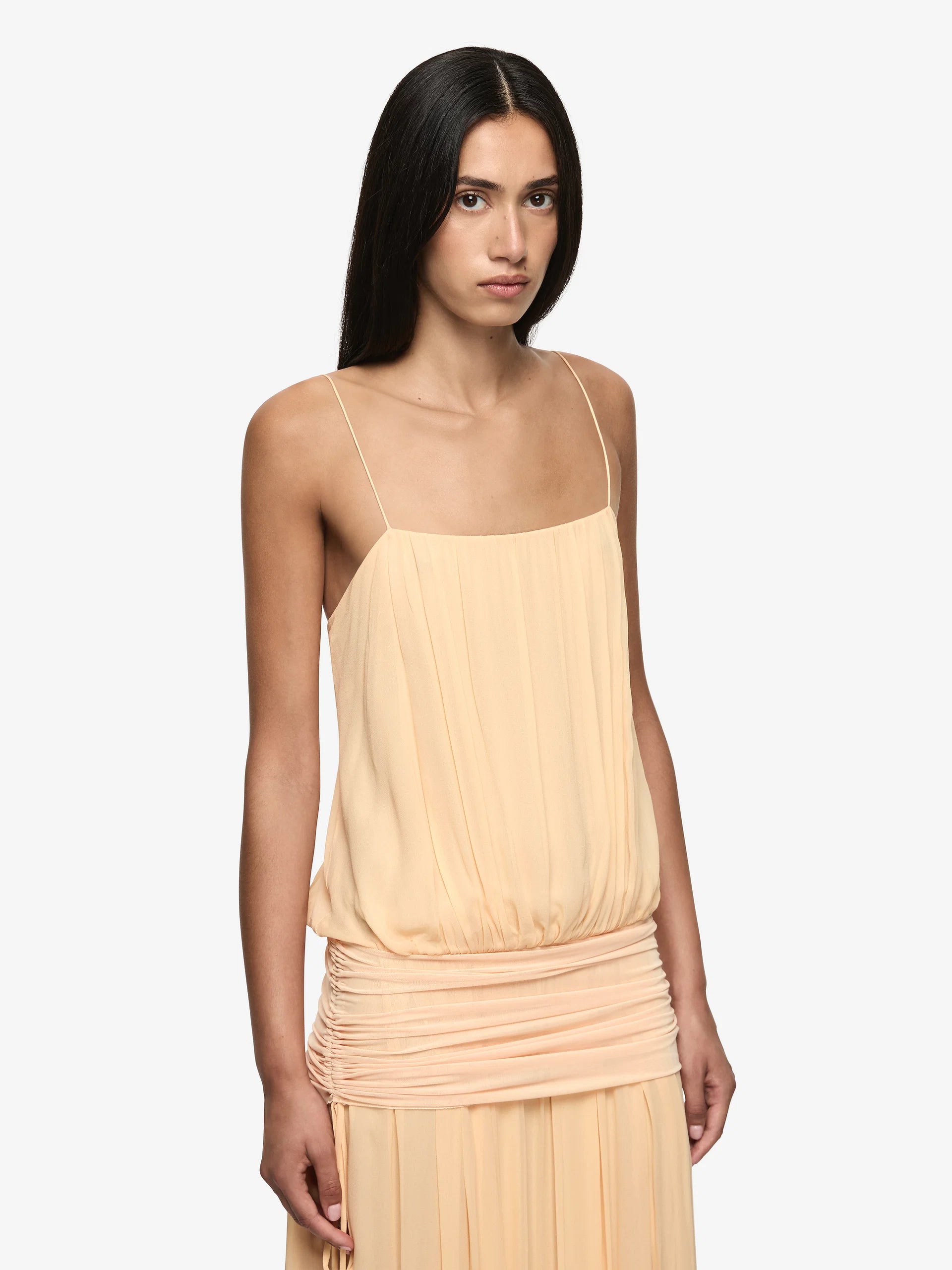 Elysian Collective Bec + Bridge Camille Blouson Dress Sherbet