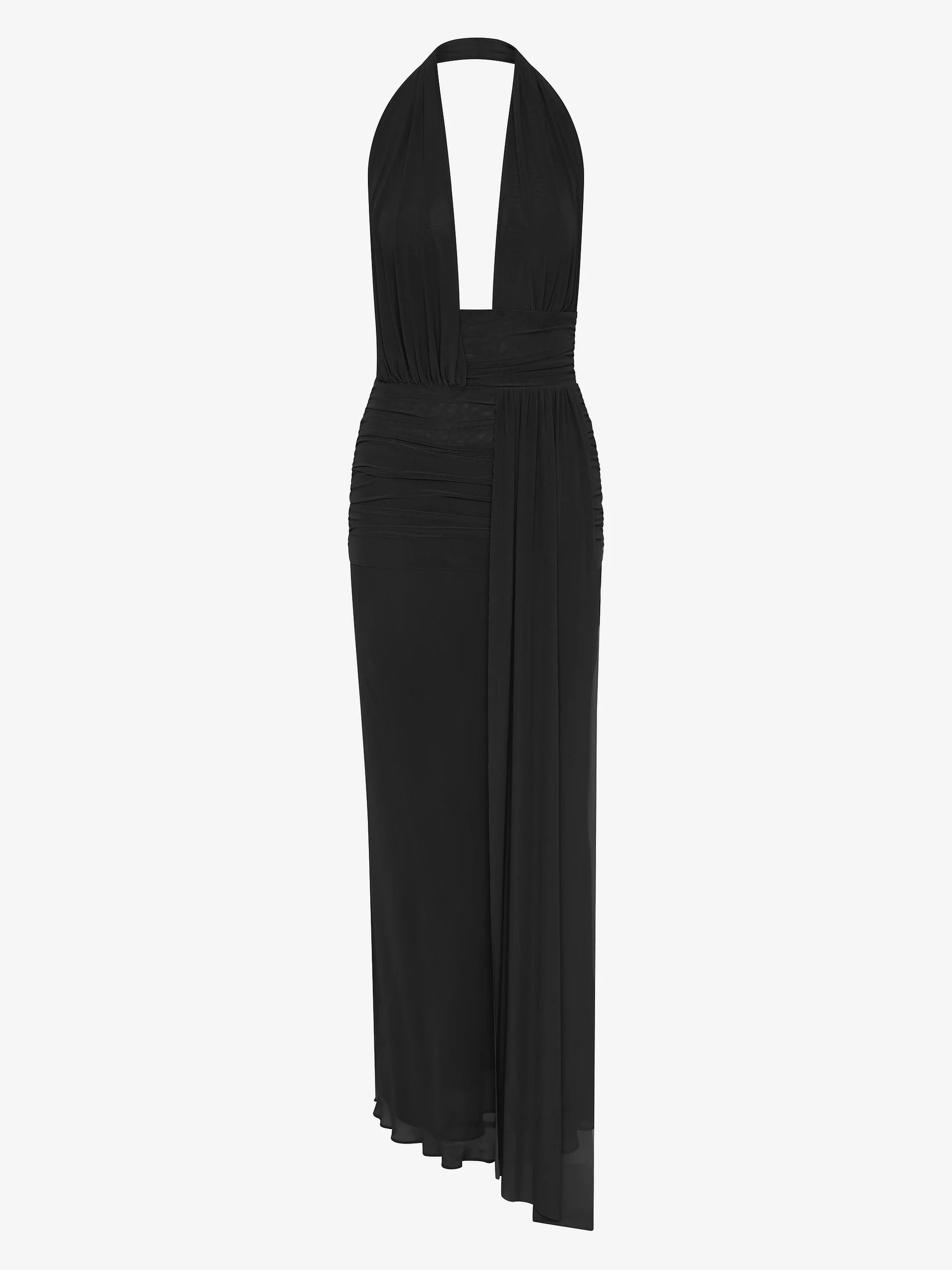 BEC + BRIDGE - CASSIS DRAPE MAXI DRESS (BLACK) BEC + BRIDGE - CASSIS DRAPE MAXI DRESS (BLACK)
