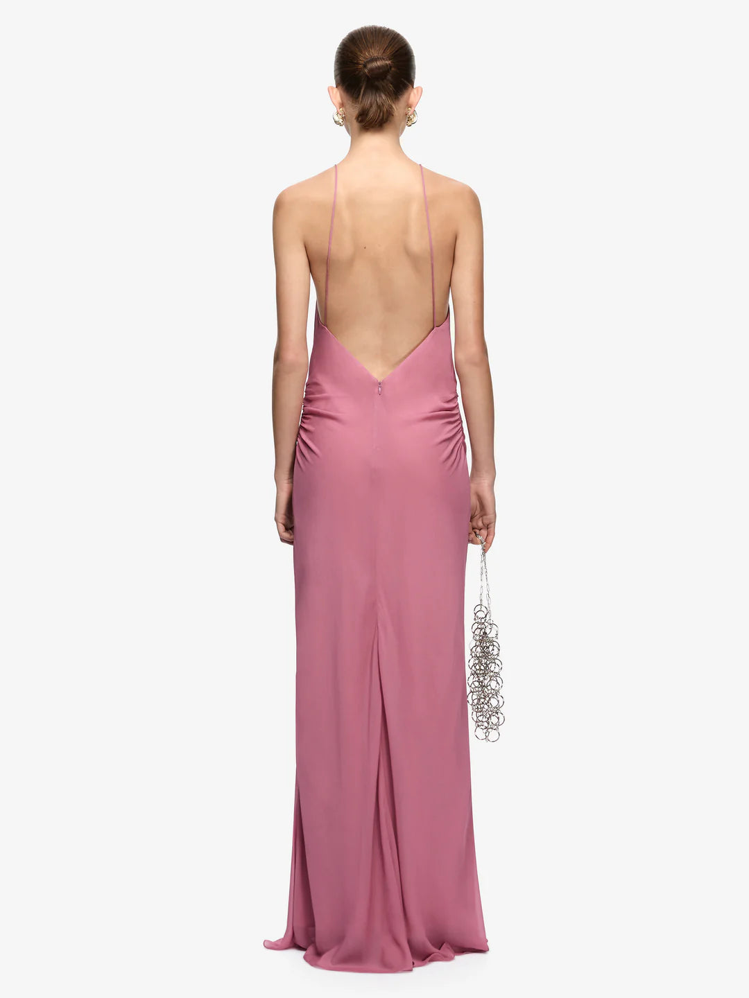 Elysian Collective Bec and Bridge Celia Keyhole Maxi Dress Orchid Pink