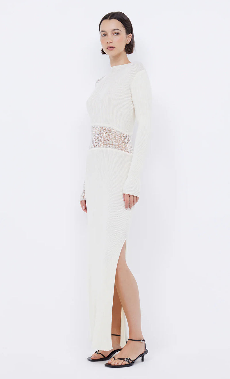 Elysian Collective Bec and Bridge Chantelle Long Sleeve Dress Ivory
