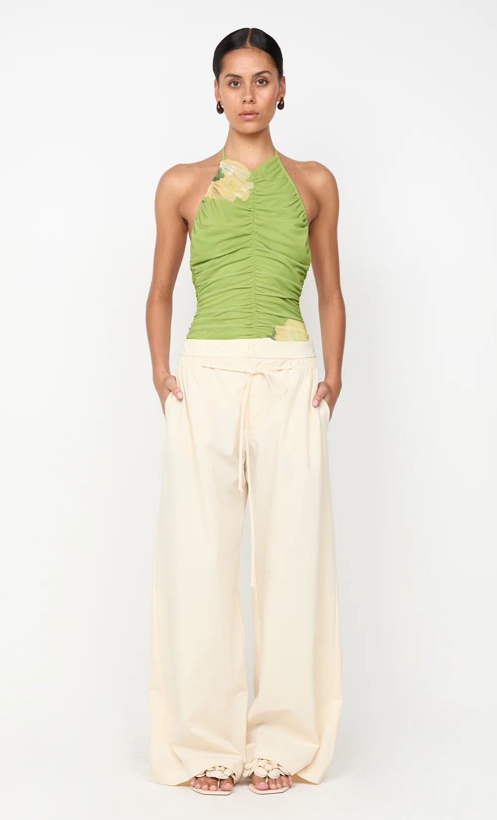 Elysian Collective Bec + Bridge Citrina Halter Top Aniya Floral