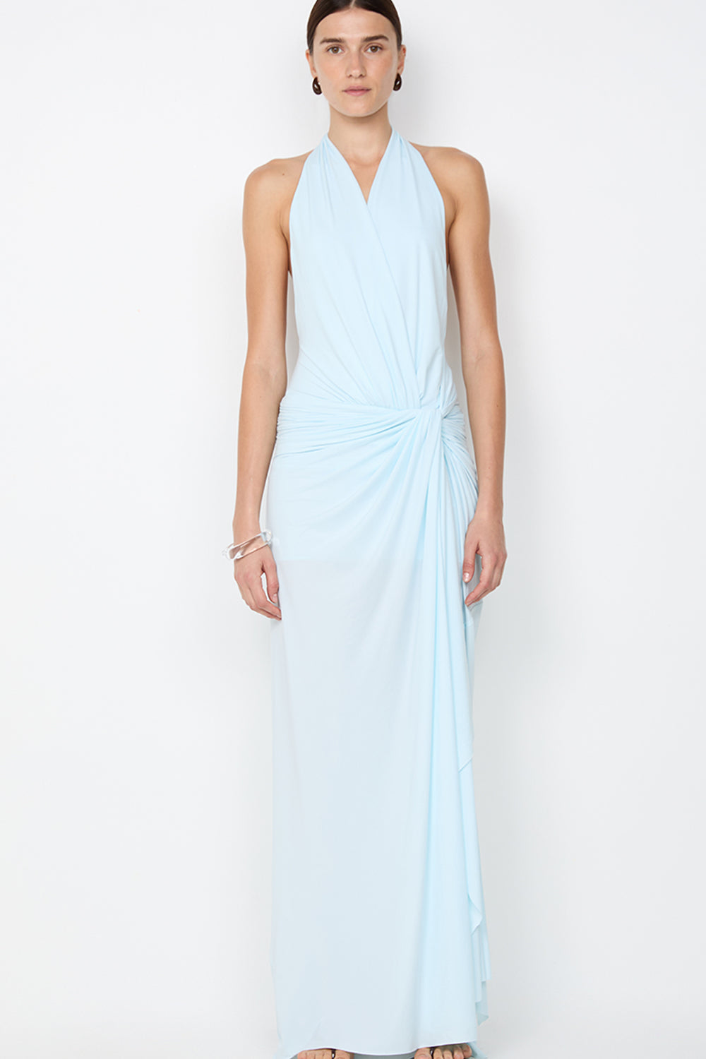 Elysian Collective Bec + Bridge Clementine Twist Dress Artic Blue