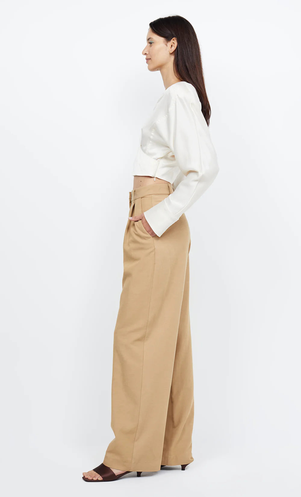 Elysian Collective Bec and Bridge Coastliner Pant Tan