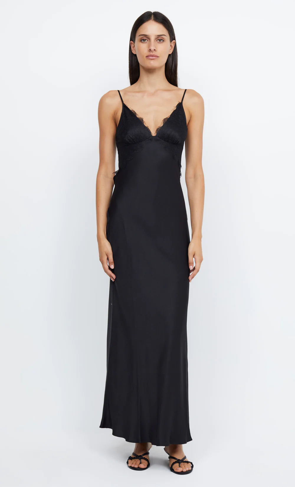 Elysian Collective Bec + Bridge Emery Lace Dress Black