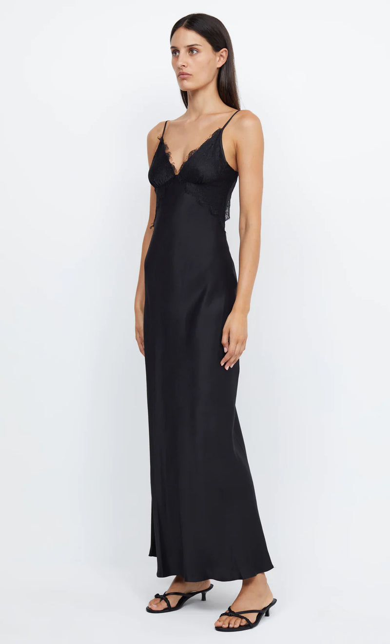 Elysian Collective Bec + Bridge Emery Lace Dress Black