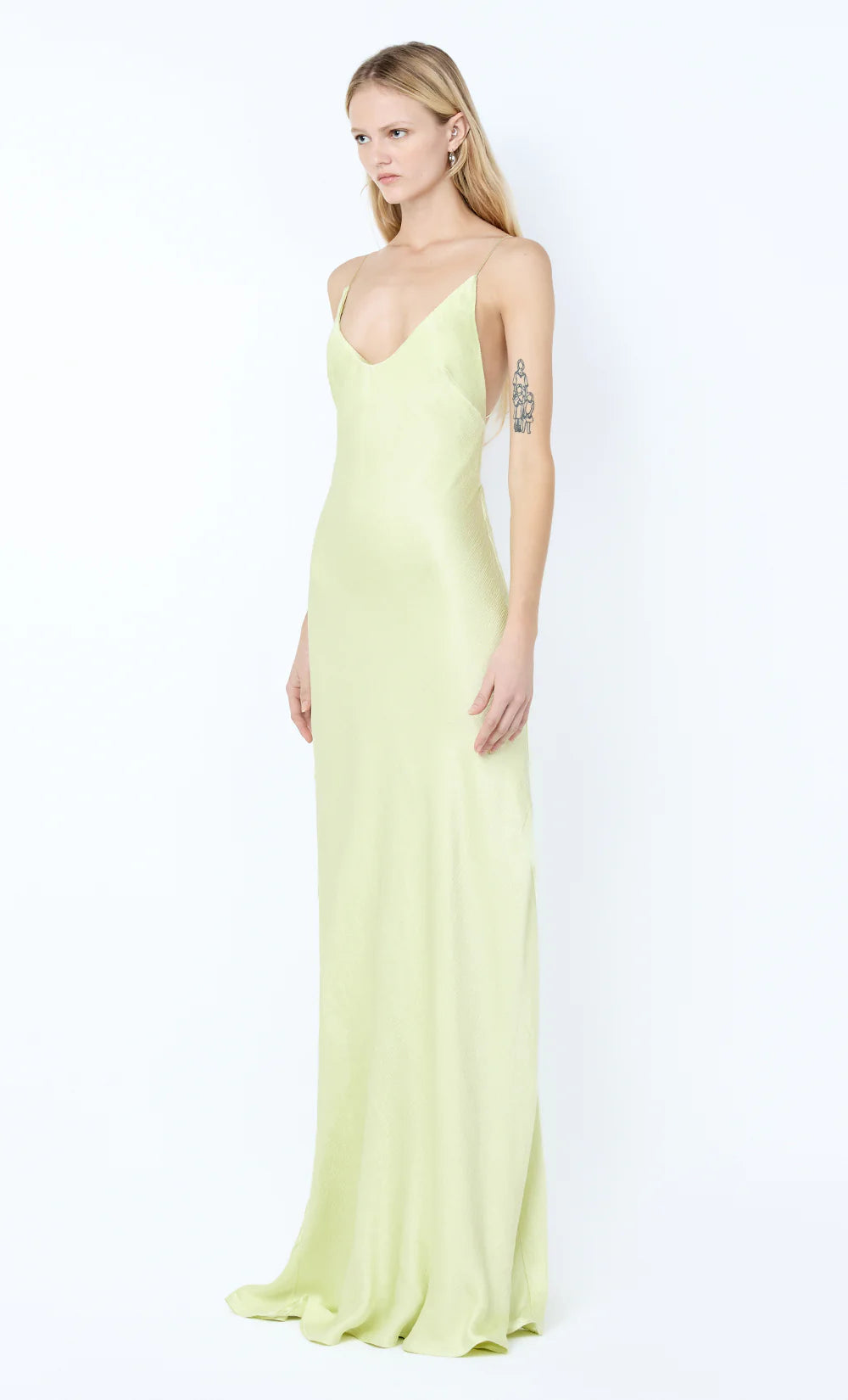 Elysian Collective Bec + Bridge Florence Scoop Maxi Dress Wasabi