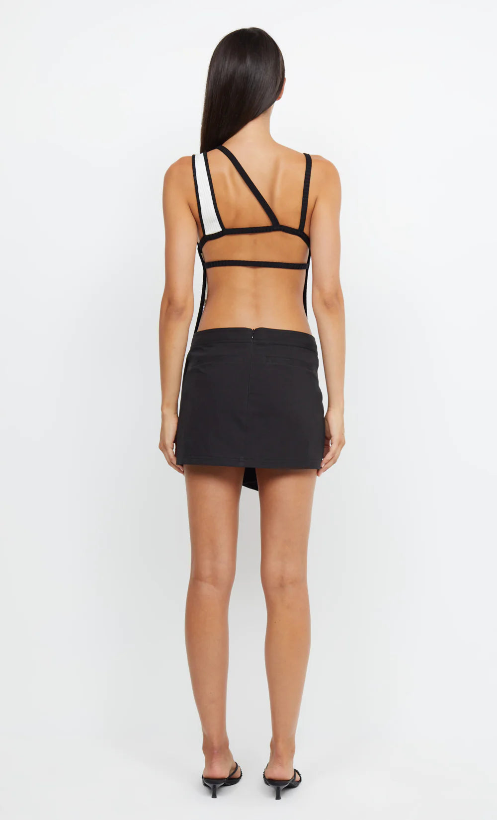 Elysian Collective Bec and Bridge Hari Backless Top Ivory 