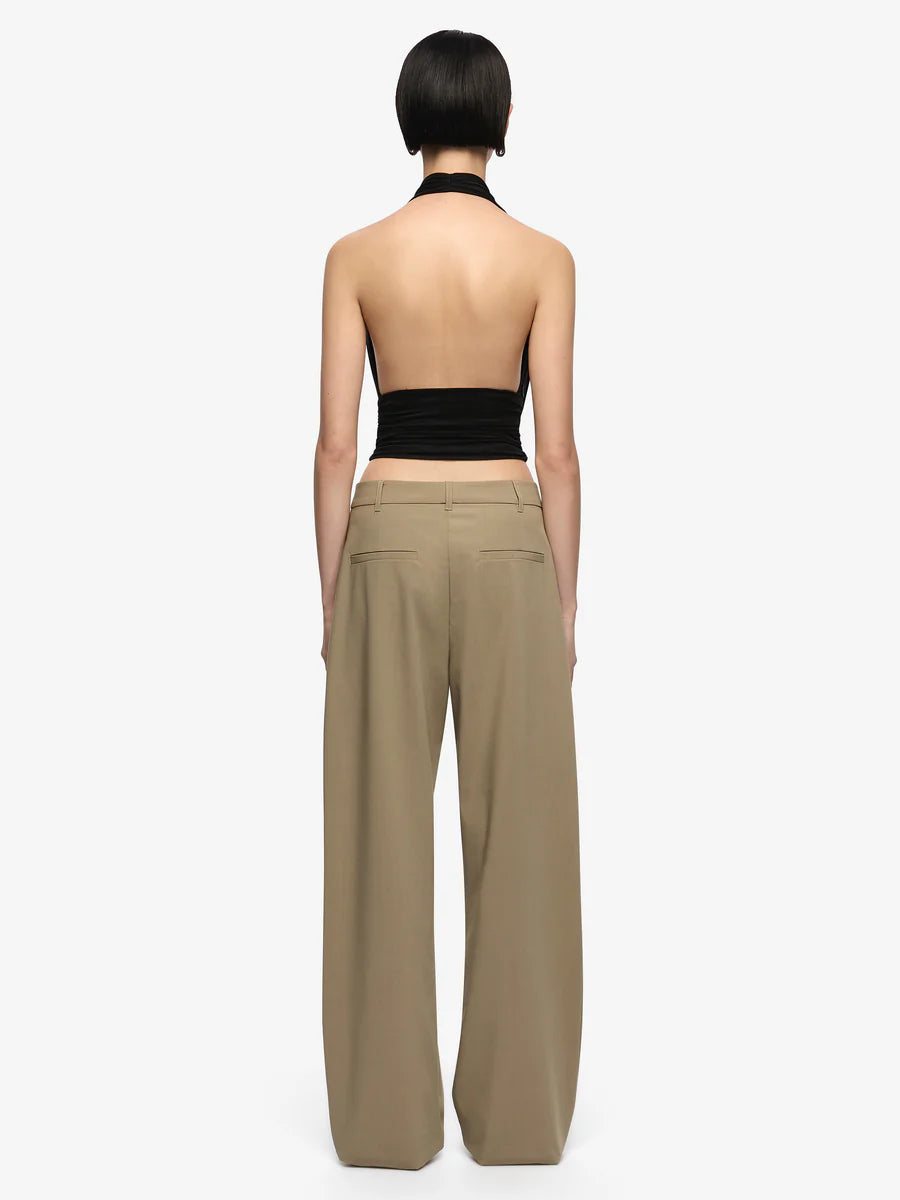 Elysian Collective Bec + Bridge Iris Halter Top Black