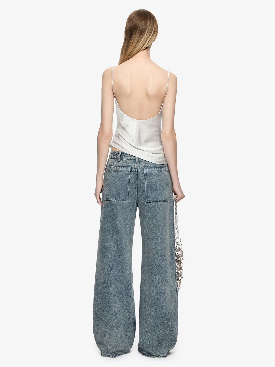 Elysian Collective Bec + Bridge Juna Scoop Top Silver