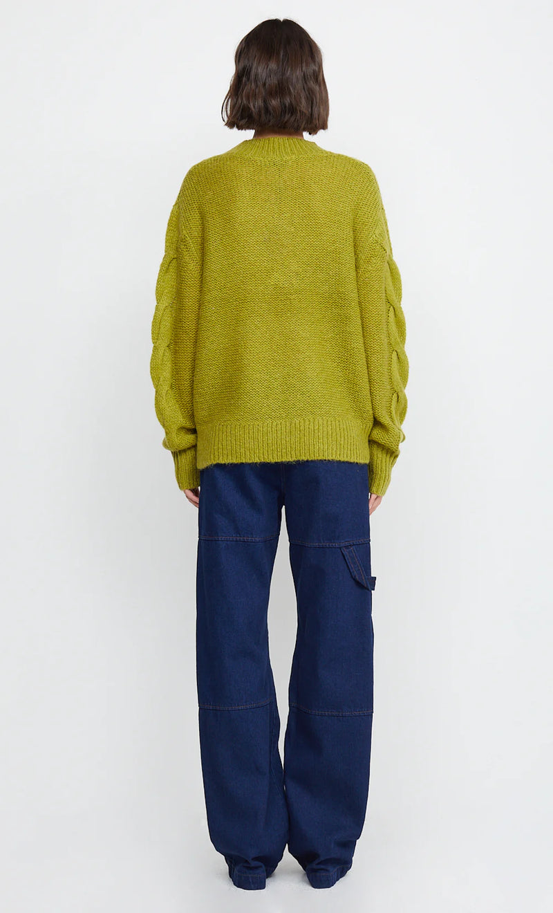 BEC BRIDGE MARION KNIT JUMPER Fern Green