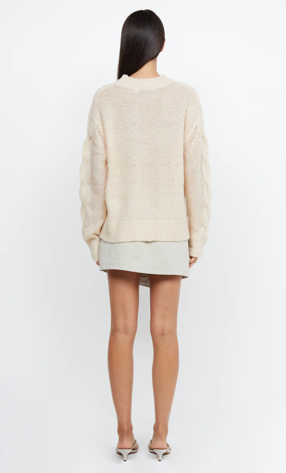 Elysian Collective Bec & Bridge Marion Knit Jumper Oatmeal