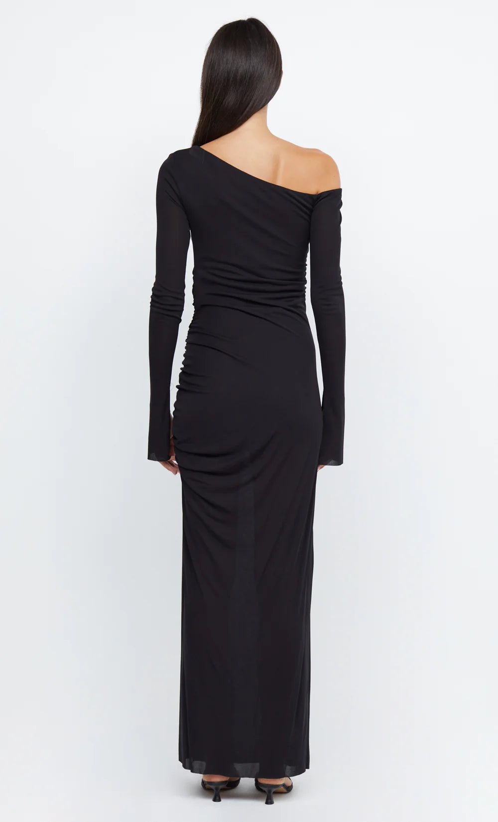 Elysian Collective Bec and Bridge Monette Asym Maxi Dress Black