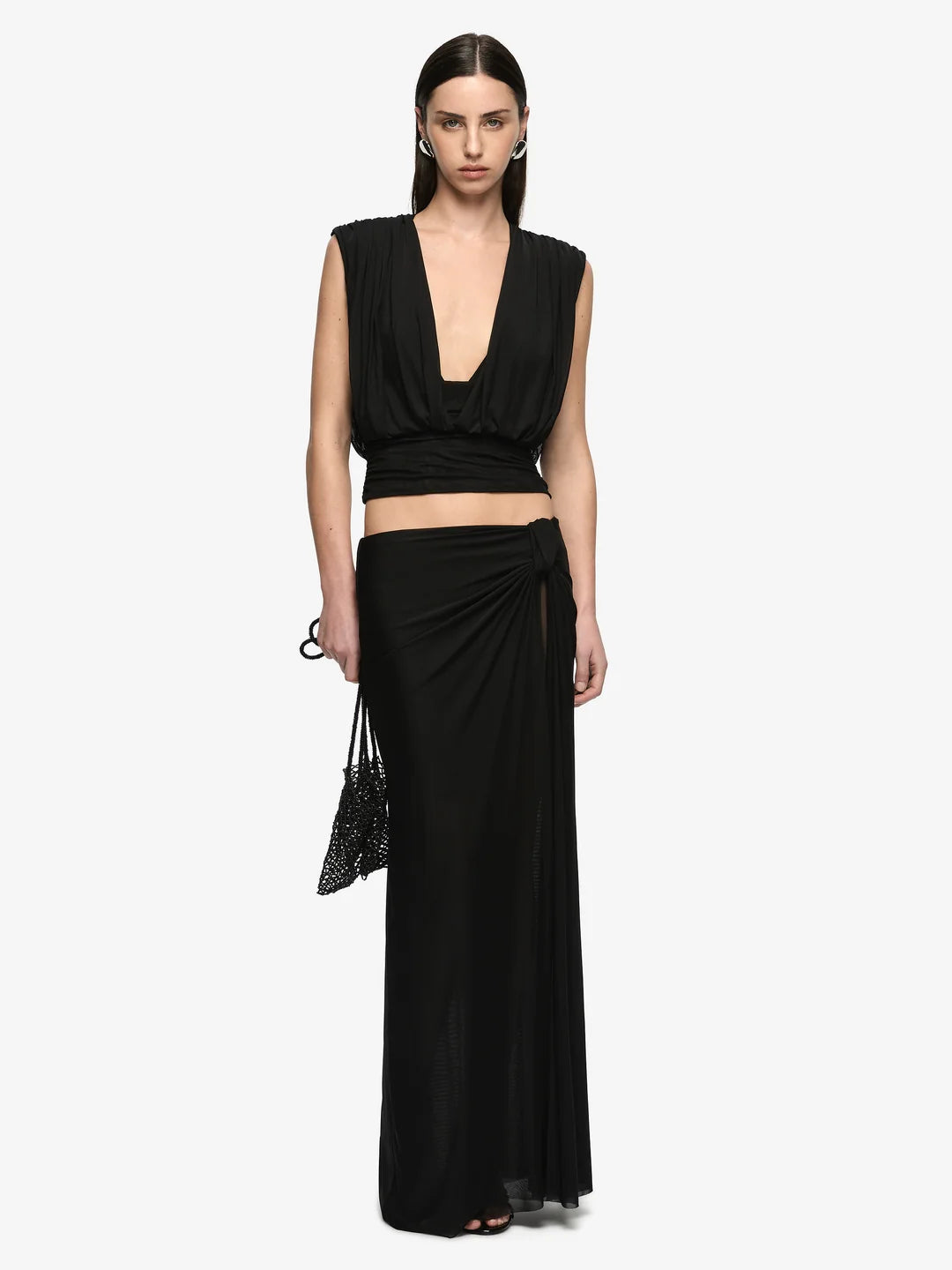 Elysian Collective Bec + Bridge Oria Top Black 