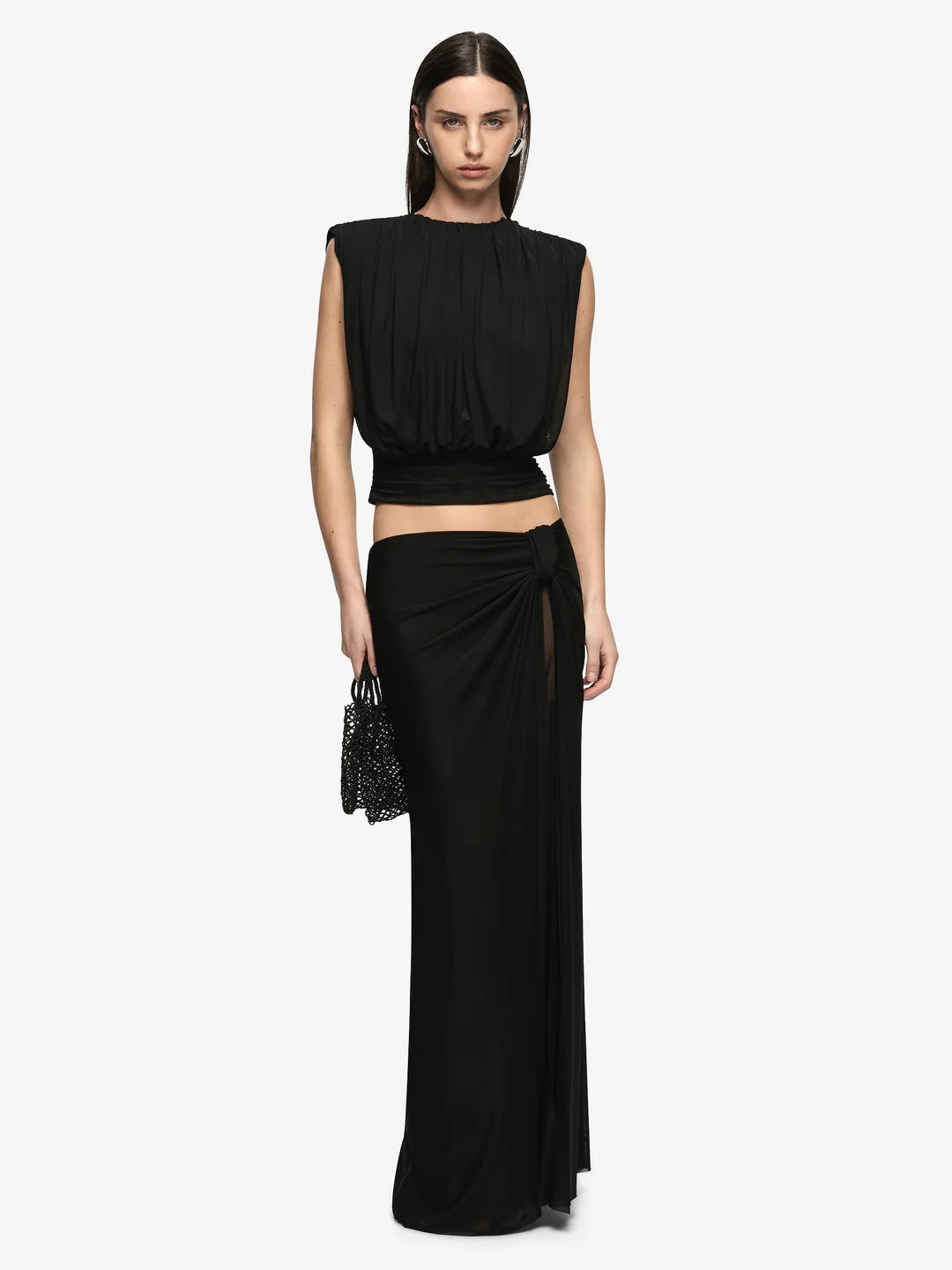 Elysian Collective Bec + Bridge Oria Top Black 
