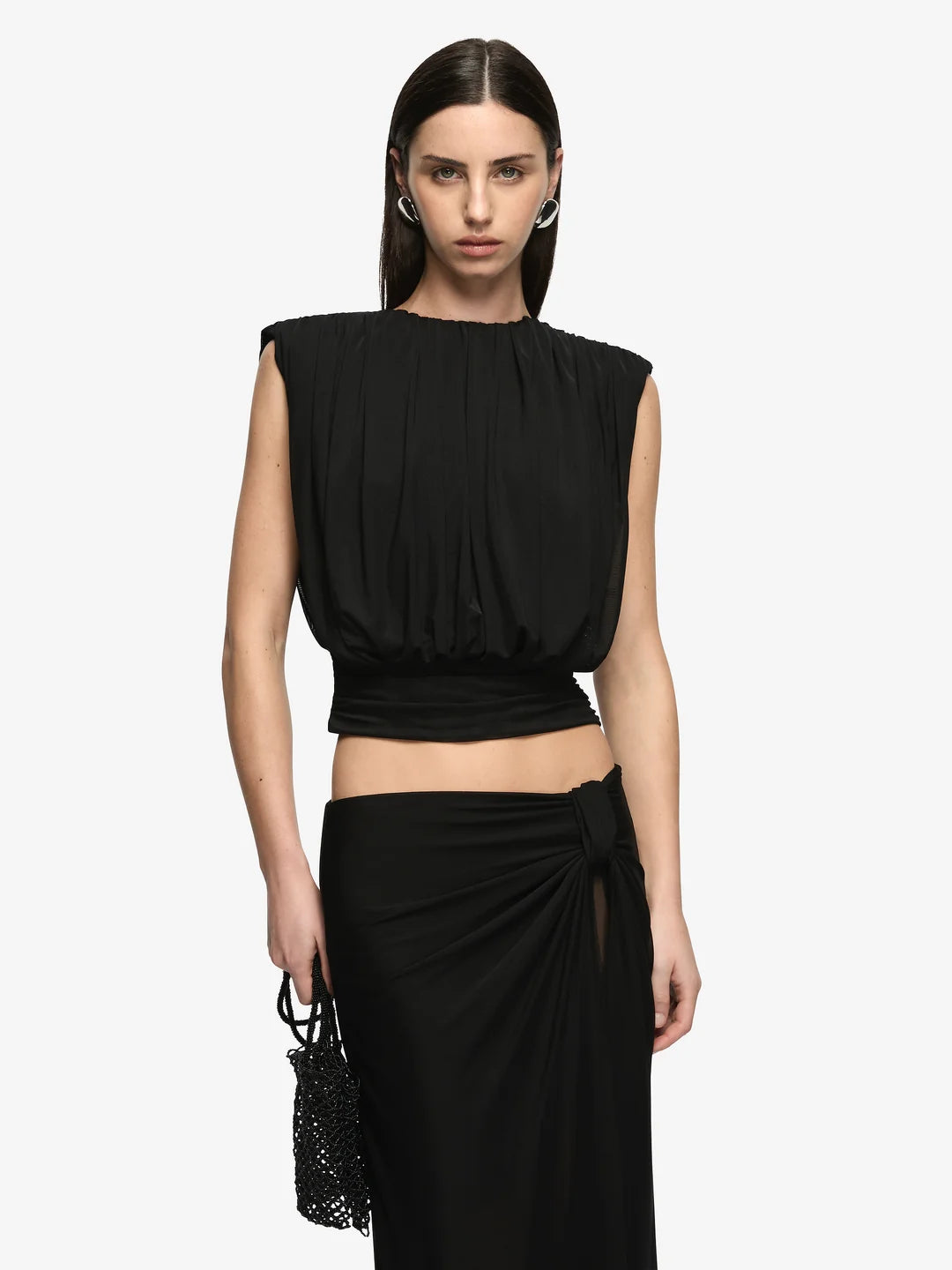 Elysian Collective Bec + Bridge Oria Top Black 