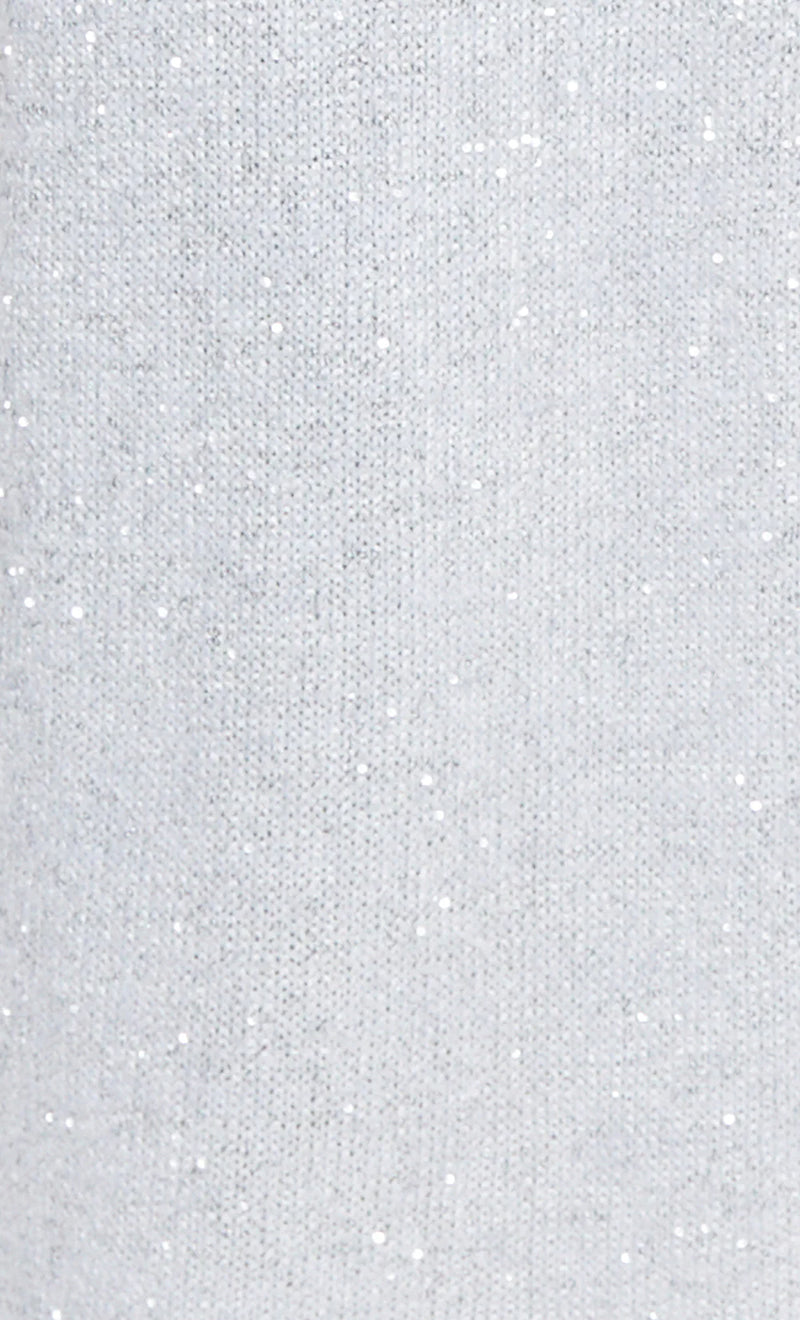 Elysian Collective Bec + Bridge Sadie Split Knit Maxi Dress Crystal