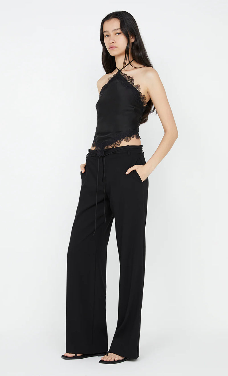 BEC + BRIDGE - SIMONA HALTER TOP (BLACK)