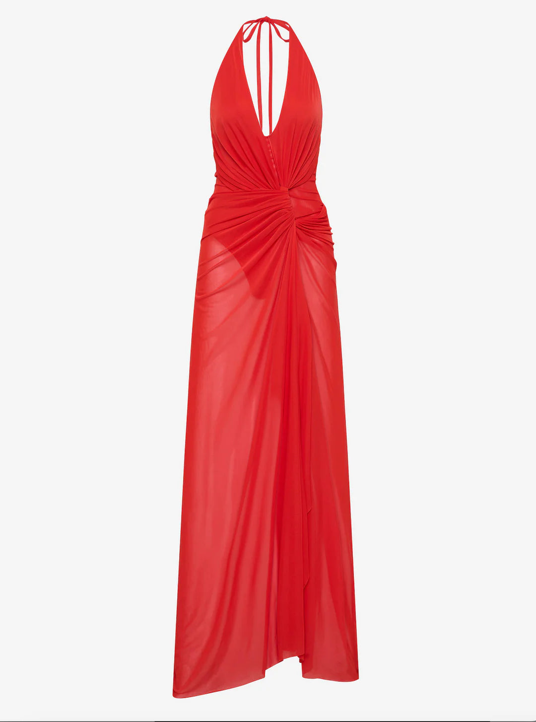 Elysian Collective Bec + Bridge Xanthi V Neck Maxi Dress Flame