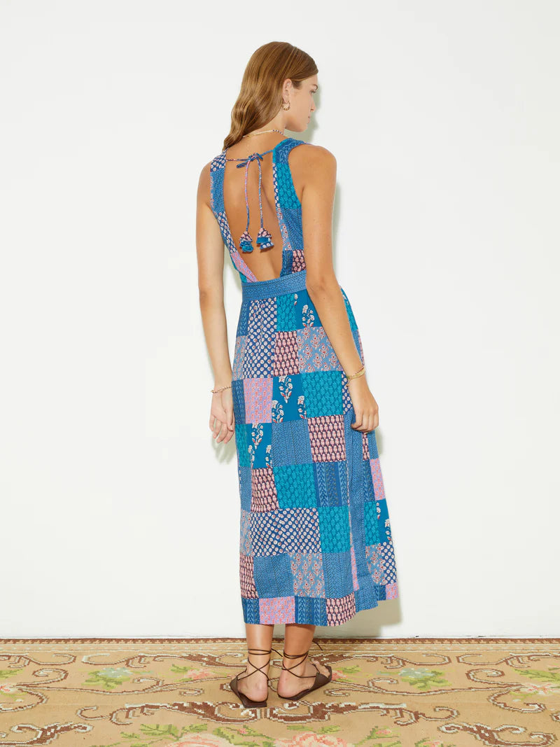 Elysian Collective Boteh Cedella Low Back Dress