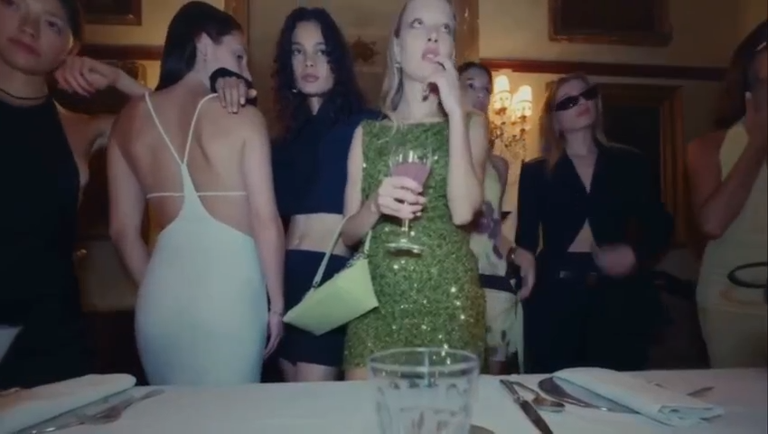 Elysian Collective Cabine Boatneck Mini Dress Moss