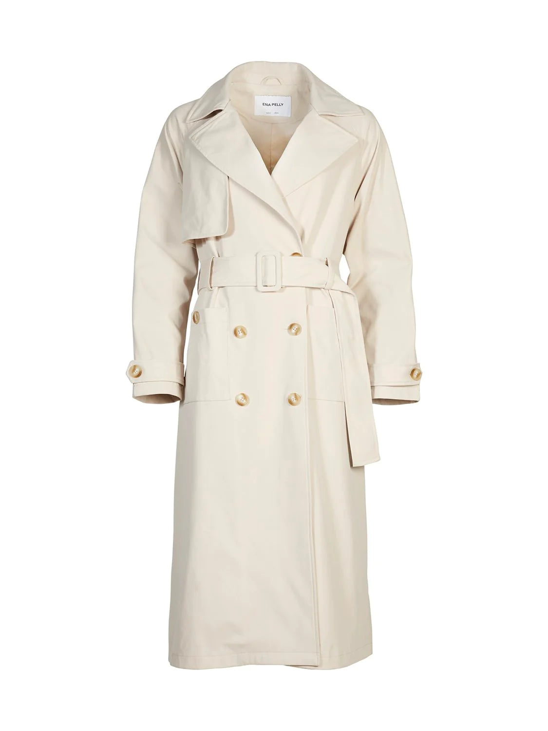 Elysian Collective Carrie Trench Coat Birch