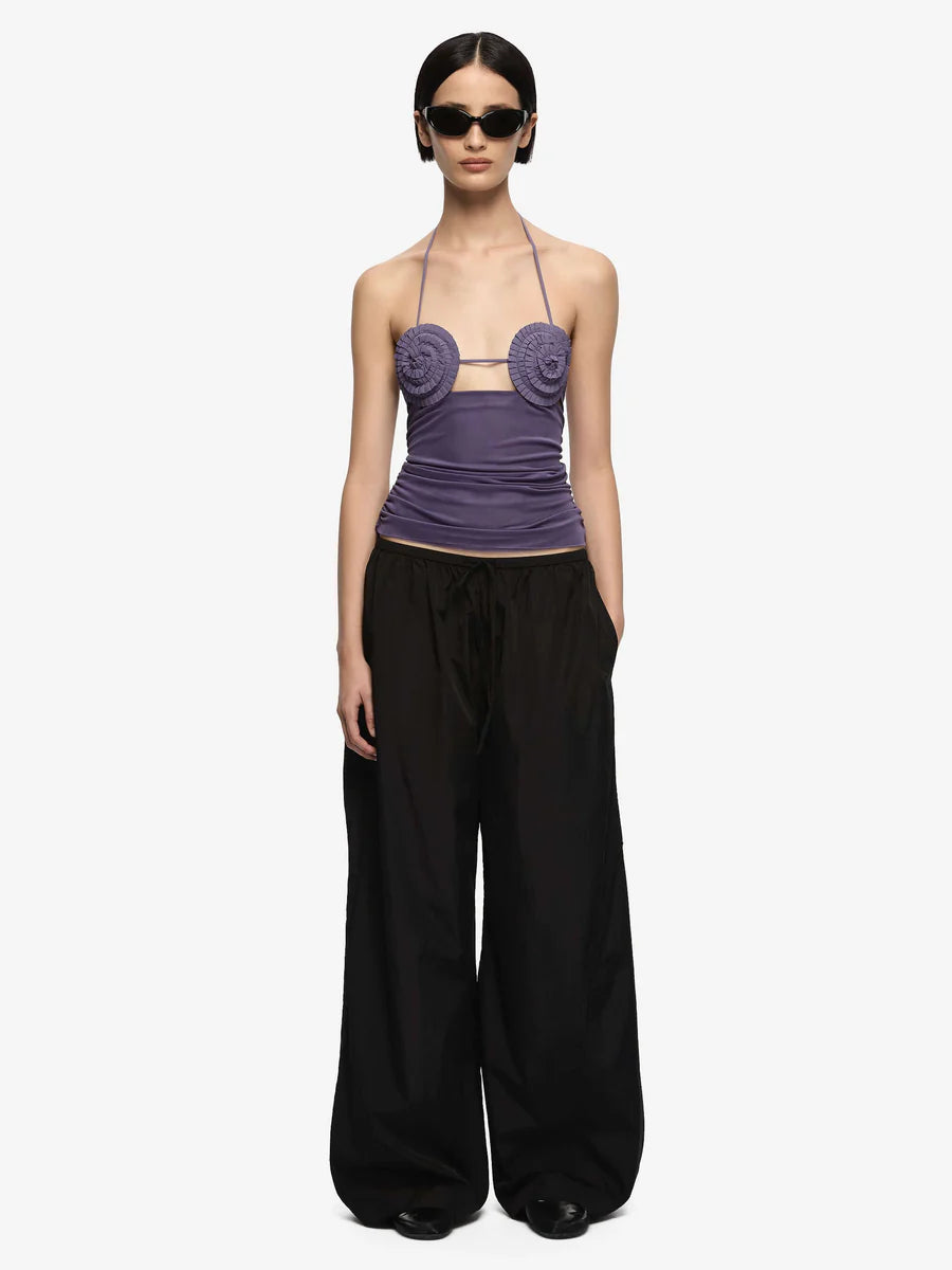 Elysian Collective Bec + Bridge Delila Spiral Top Amethyst