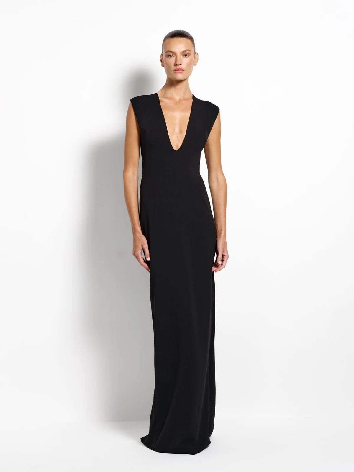 Elysian Collective Effie Kats Analie Gown Black