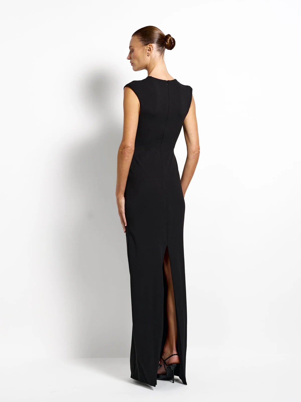 Elysian Collective Effie Kats Analie Gown Black