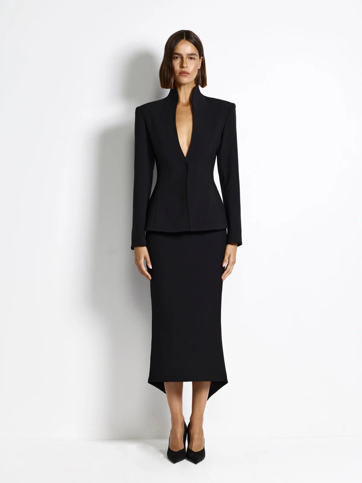 Elysian Collective Effie Kats Bowie Blazer Black