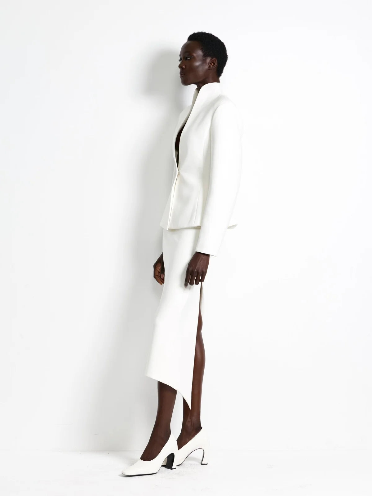 Elysian Collective Effie Kats Bowie Blazer Ivory