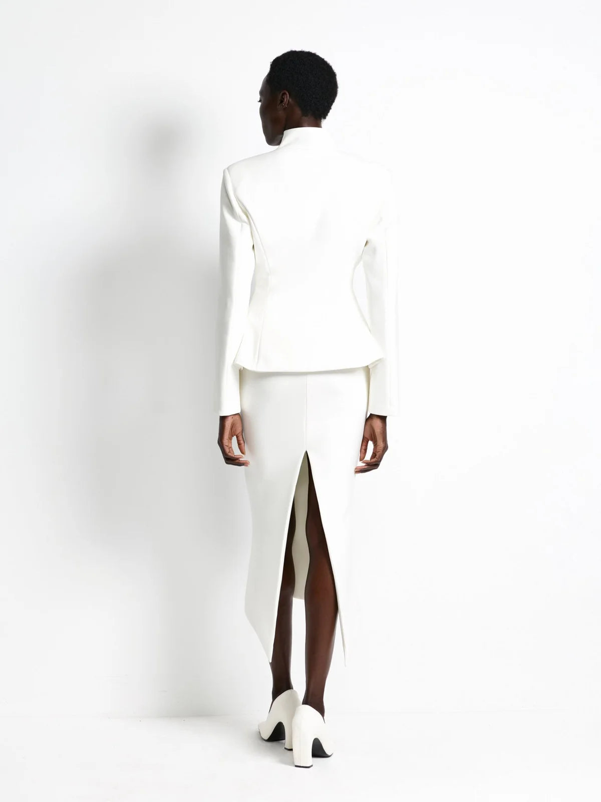 Elysian Collective Effie Kats Bowie Blazer Ivory